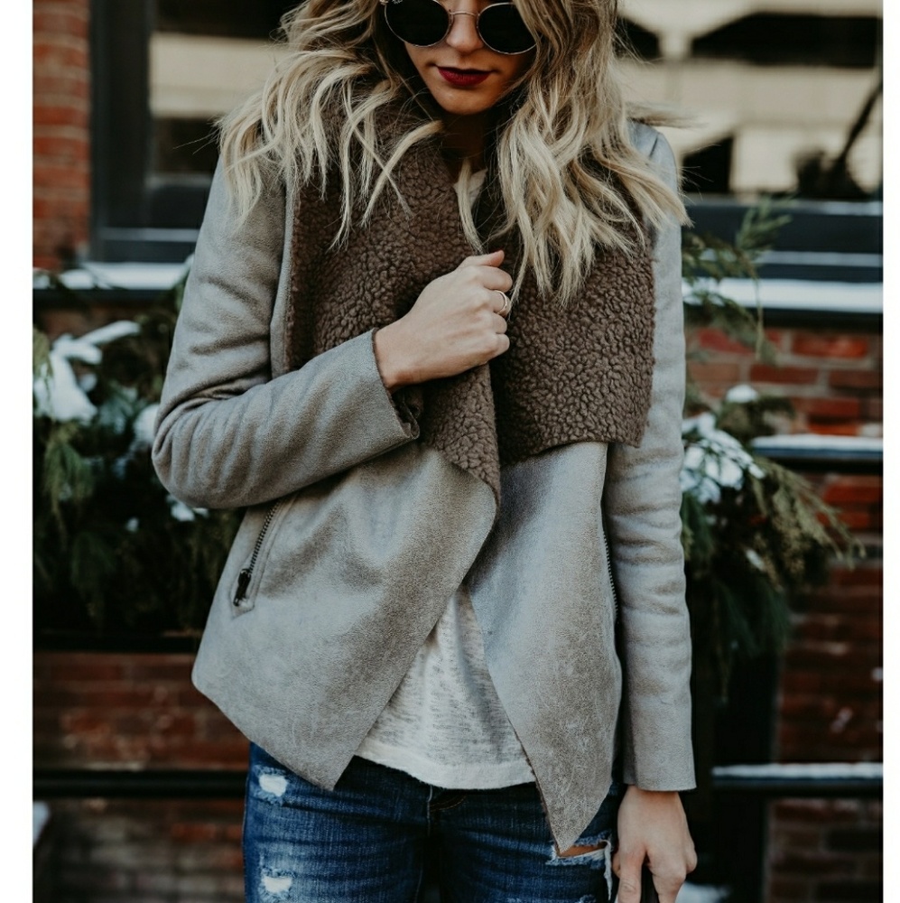 Dallas faux leather jacket from vici